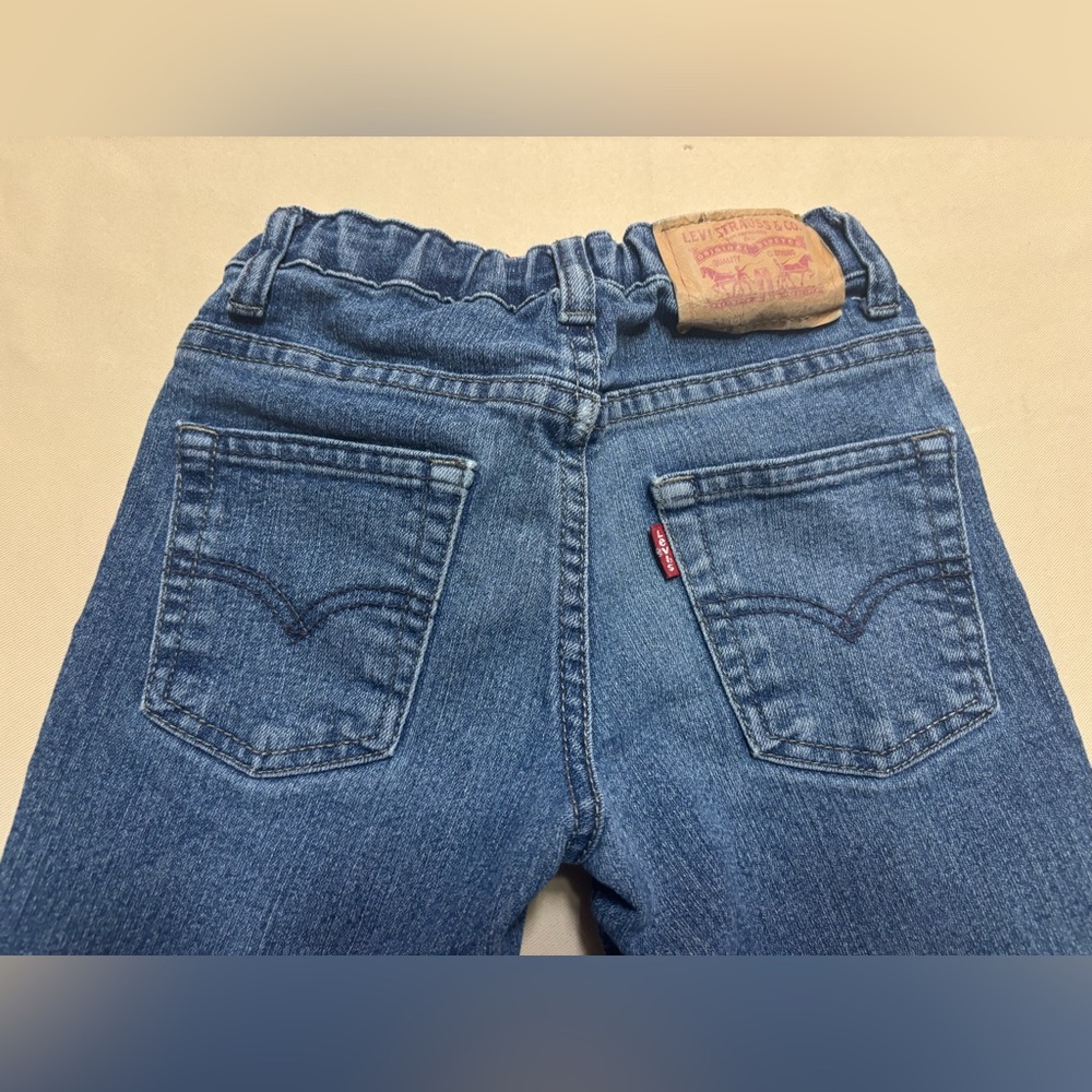LOT of 2 Levi's Boys Jeans Adjustable Waist 510 & 511? Sz 6 &‎ Sz 5P Skinny - Picture 14 of 16
